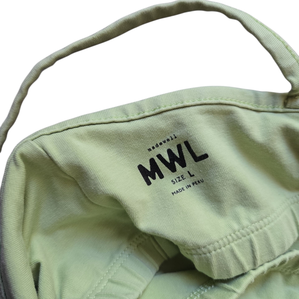 Madewell MWL Green Jersey Romper – Size Large - Picture 6 of 6